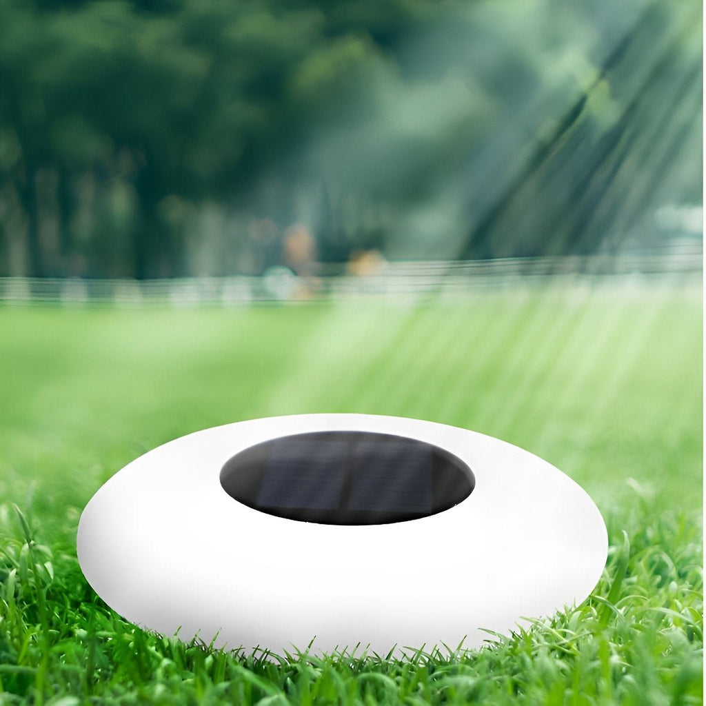 Round Colourful RGB LED Waterproof Solar Modern Outdoor Lights Pool Lights Water Floating Light Pond Lamp